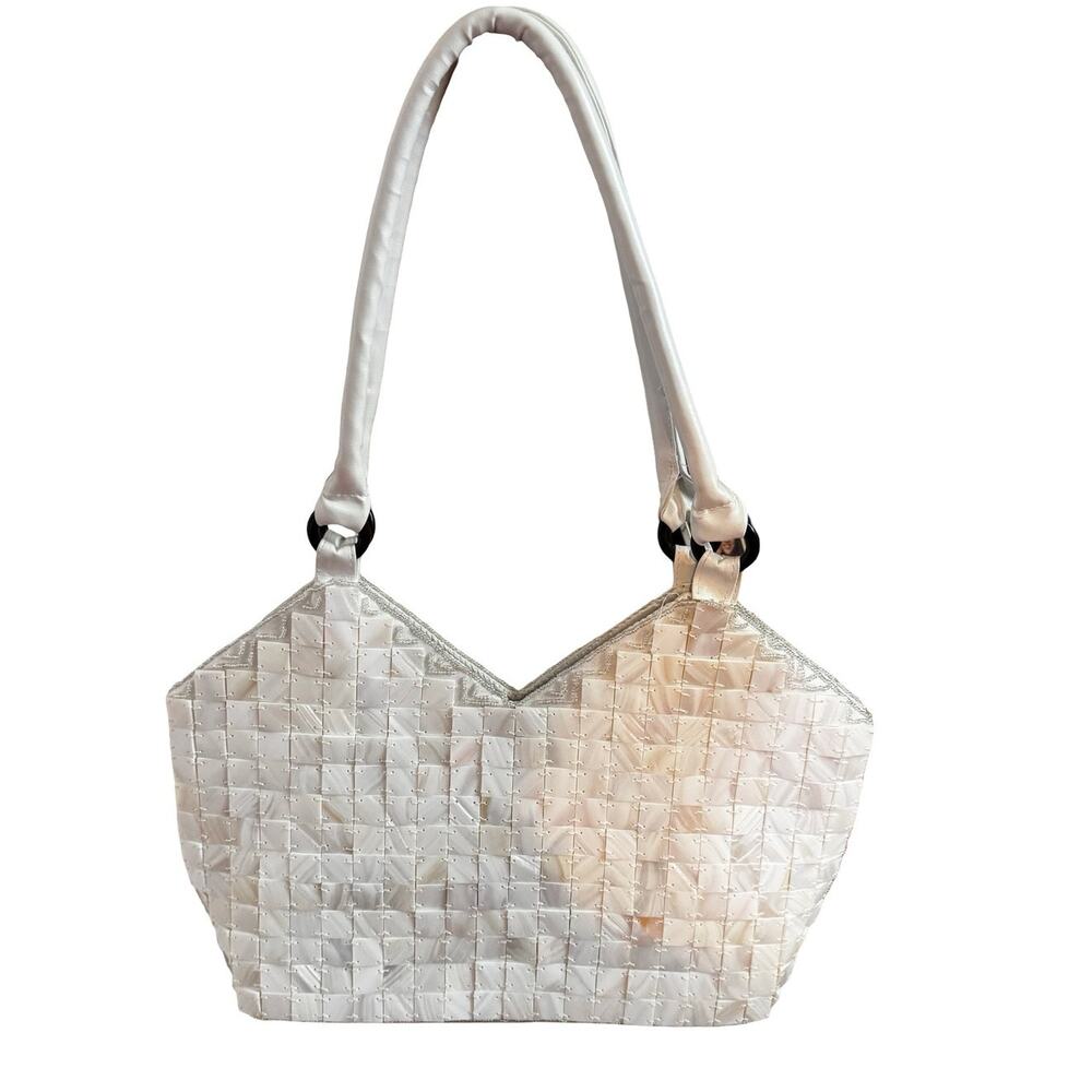 MOD BY DESIGN Mother of Pearl Tiled Purse